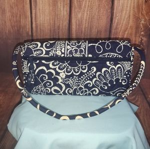 Vera Bradley clutch blue and white purse